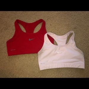 Red & Pink Nike Bra Bundle